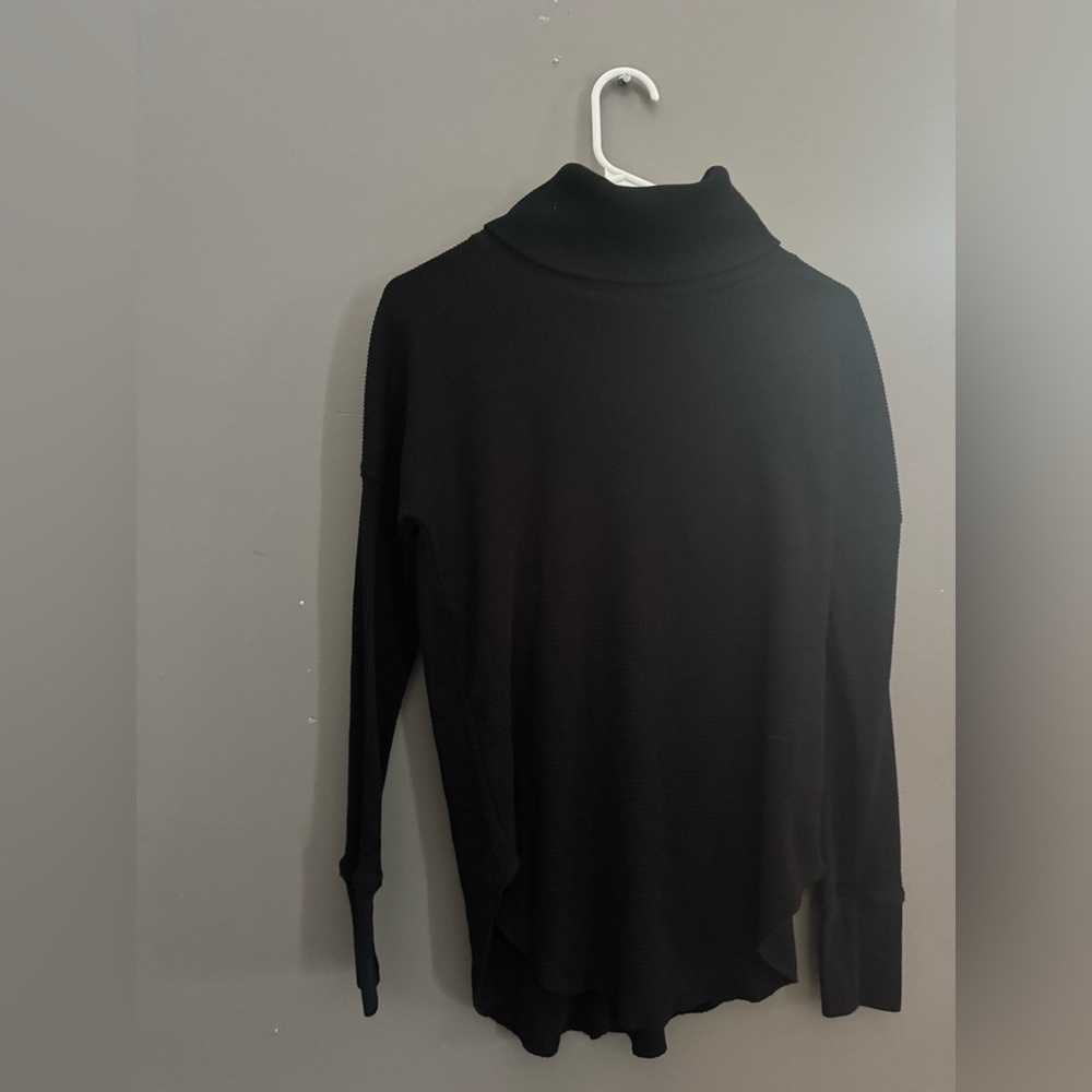 Babaton Black Waffle Top